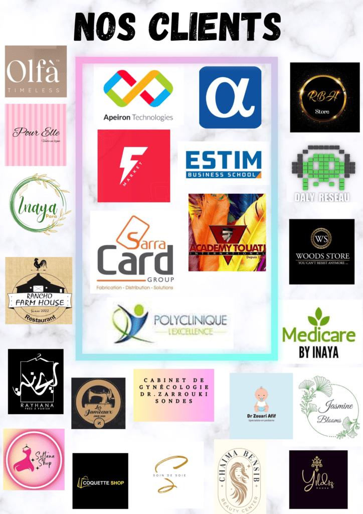 nos clients : liste de notre clientélé